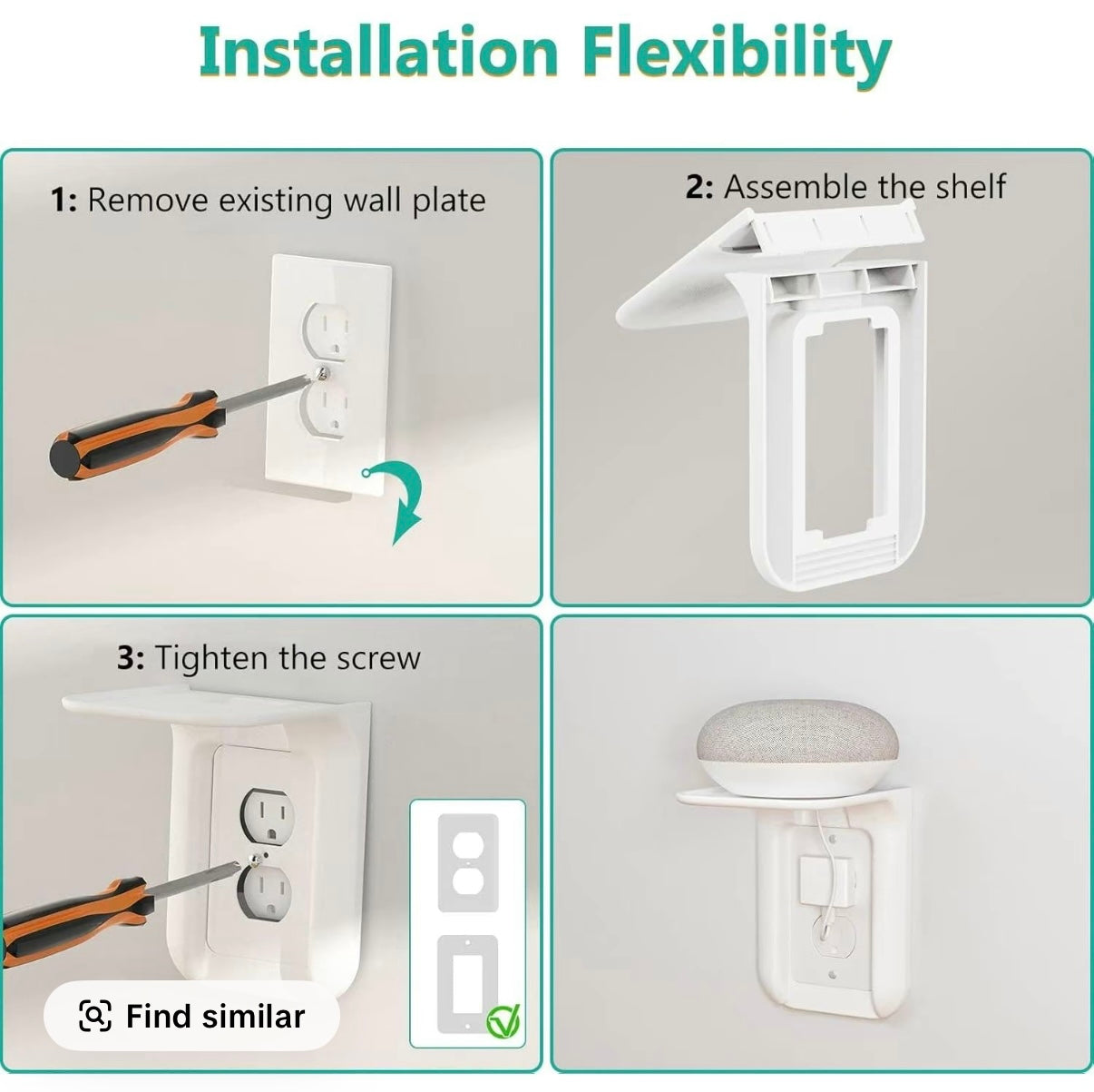 The Outlet Shelf (wall mount)