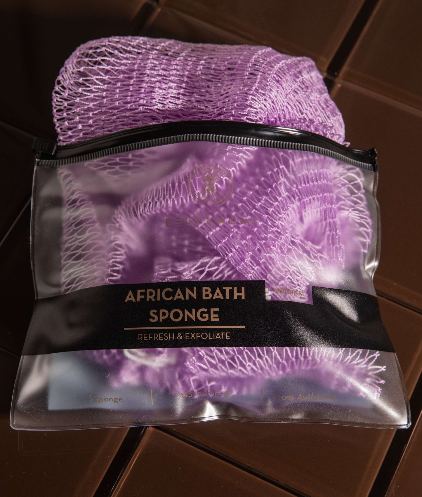 African Exfoliating Net Sponge 45” Long