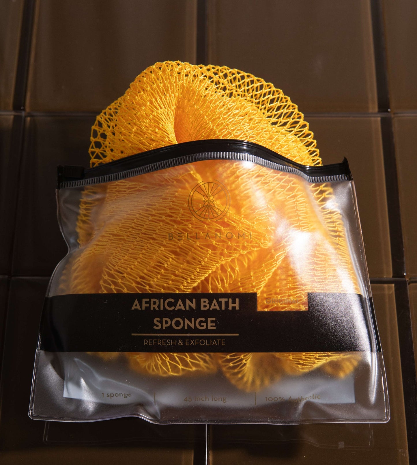 African Exfoliating Net Sponge 45” Long