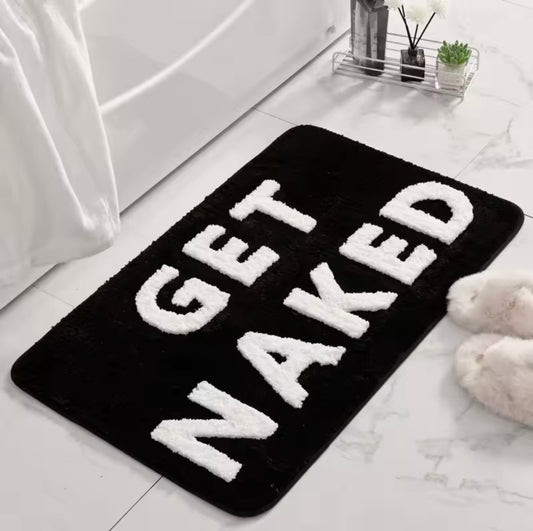 GET NAKED Bath Rug 💋 (Limited Edition)