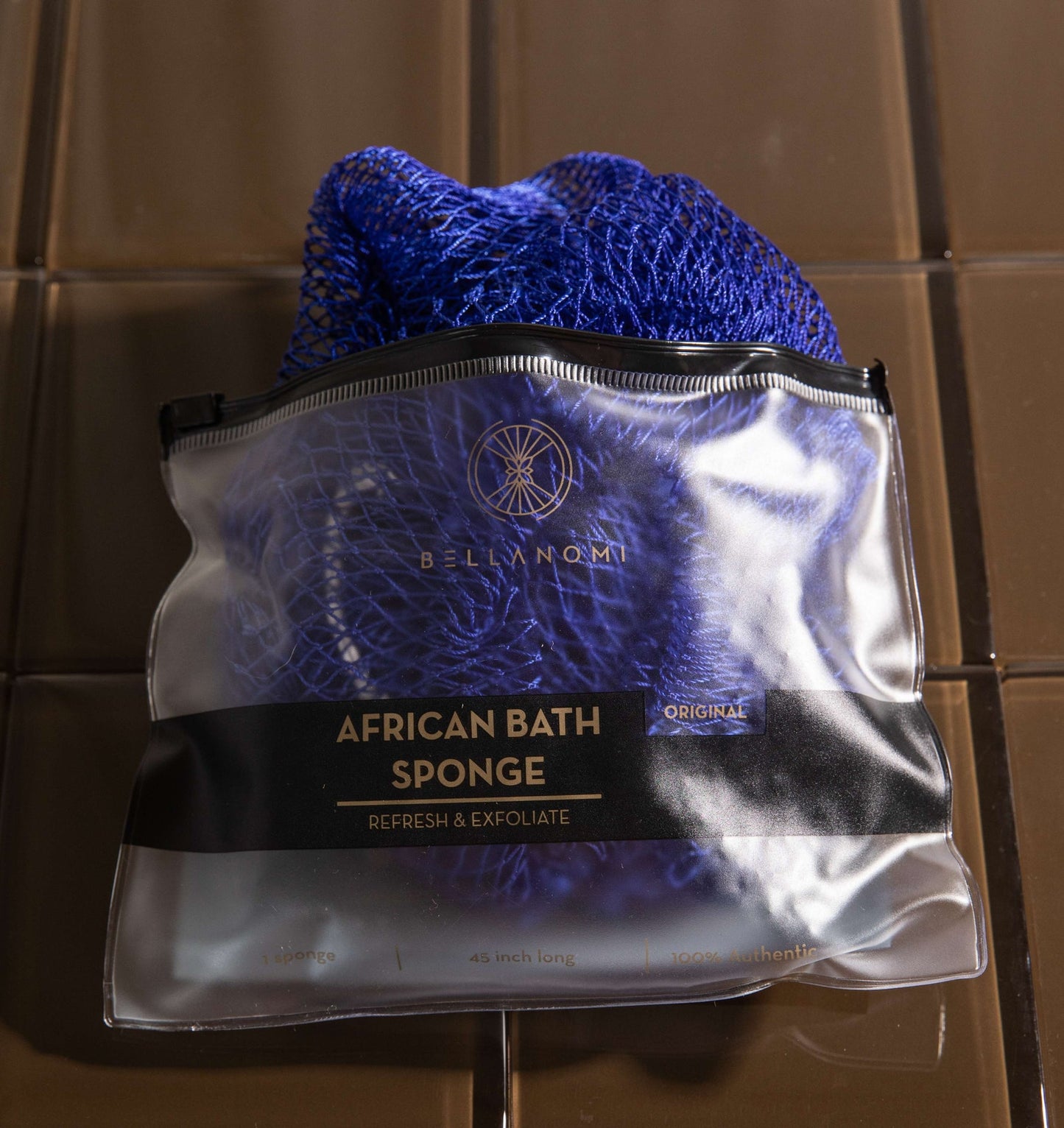 African Exfoliating Net Sponge 45” Long