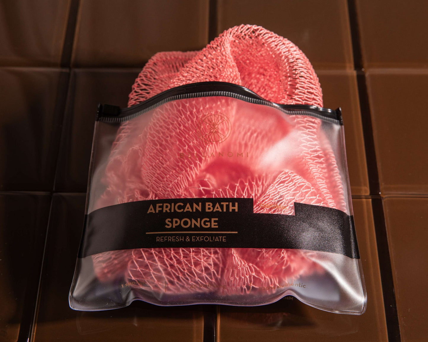 African Exfoliating Net Sponge 45” Long